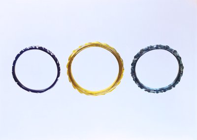 Three Bracelets, from Mathay-Mandeure, 2nd-1st Century BC by Protohistoric